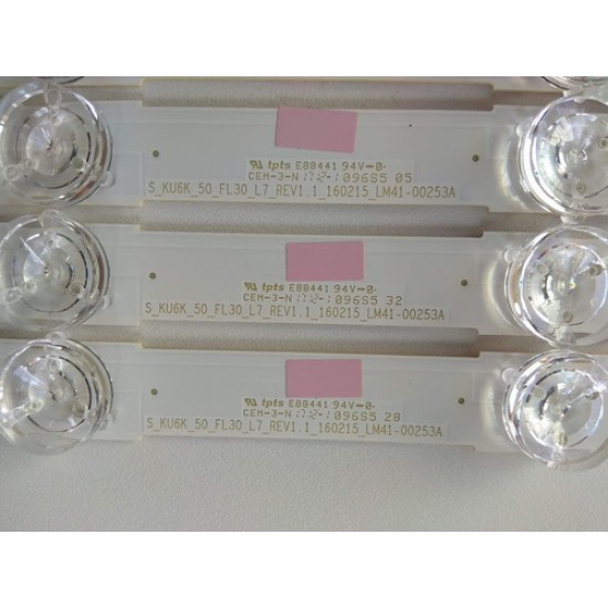 Kit Completo 12 Barras De Led Un50ku6000