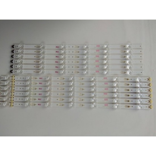 Kit Completo 12 Barras De Led Un50ku6000