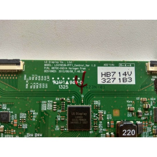 Placa Tcon Philips 42pfl5008