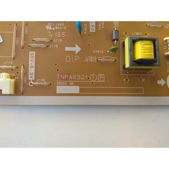 Placa Fonte Panasonic Tc-32es600b 32es600b Tnpa6321 Nova!