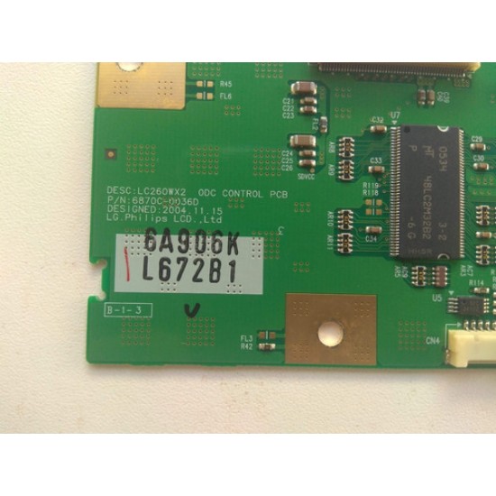 Placa Tcon Philips 26pf5320 Lc260wx2 6870c-0036d Semi-nova!