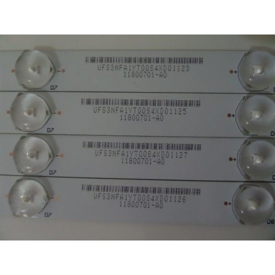 Kit 4 Barras De Led Tv Aoc Le40d1452