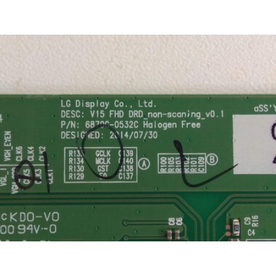 Placa Tcon Monitor Tv Flatron 43se3kd-b  6870c-0532c  Nova
