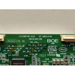 Placa Tcon Tv Aoc 43s5295/78g 43s5295 Hv430fhb-n10 Nova