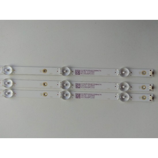 Kit Barra De Led (03 Barras) 43s5295 Tv Aoc Novo Original