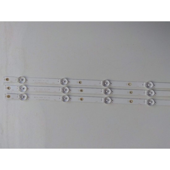 Kit Barra De Led (03 Barras) 43s5295 Tv Aoc Novo Original