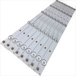 Kit 8 Barras  De Led Tv  Philco Ph40r86dsgw  Novas Alumínio