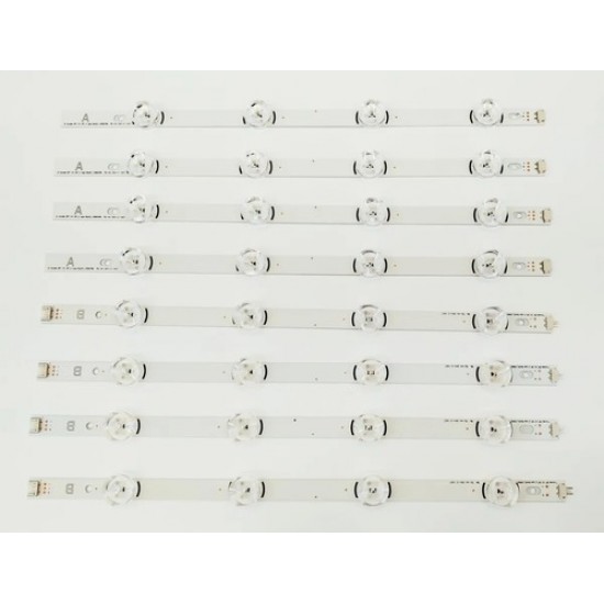 Kit Barra Led Aluminio 39lb5600 39lb5800 39lb6500 Novo