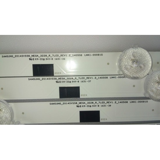 Kit Completo De Barra Led Tv Un58h5203 / Un58h5200