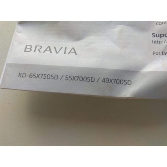 Suporte De Mesa Base Pé Tv Sony Kd-49x7005d 49x7005d Prateado