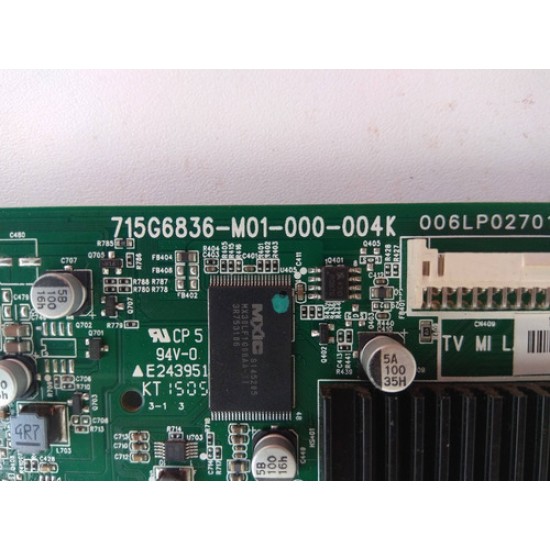 Placa Principal Tv Aoc Le43d1452 715g6836