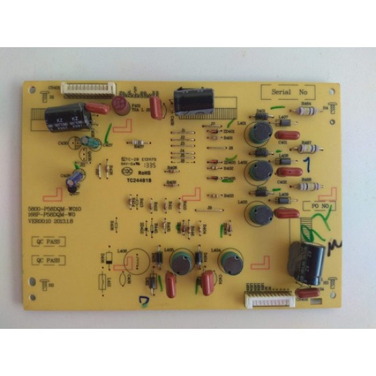 Placa Driver Tv Philco Ph58e38dsg 5800-p58dqm-w010 Nova