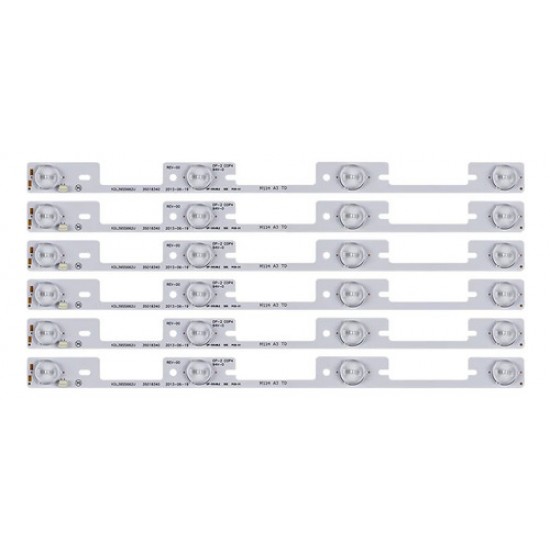 Kit Barras De Aluminio  Semp 40l2400 40l5400 Dl3944 Dl4045