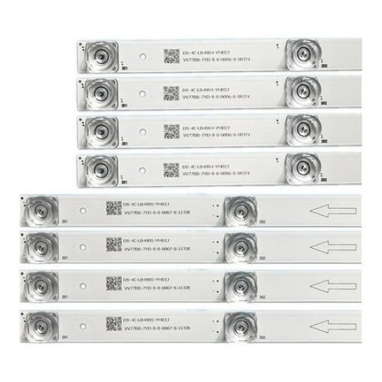 Kit Barra De Led Tv Toshiba Tcl 49l2600 L49s4900fs 49p2us