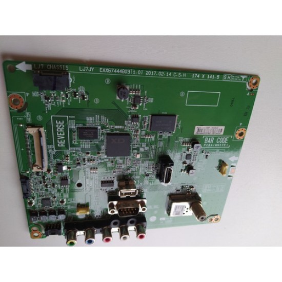 Placa Principal Compativel Tv 49lv300c Eax67444803(1.0) Nova