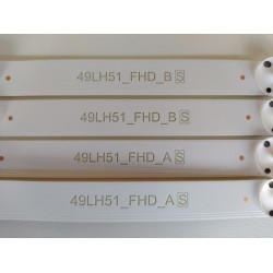 Kit Barras De Leds Da Tv Tv 49lv300c Novo.