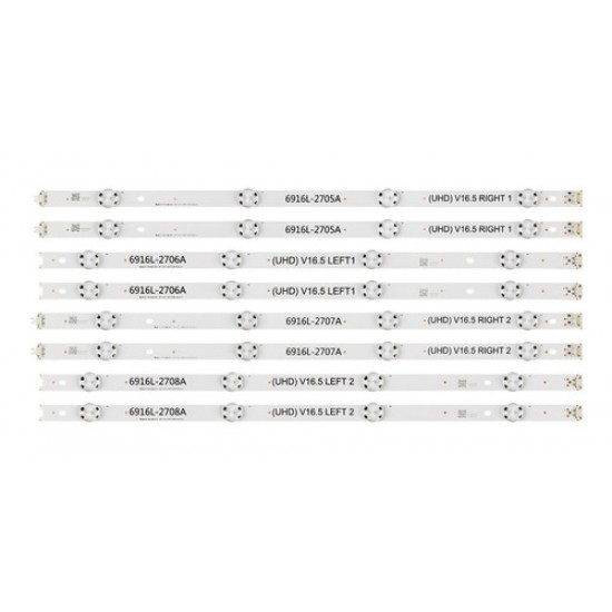 Kit Barras De Leds Da Tv Tv 49lv300c Novo.