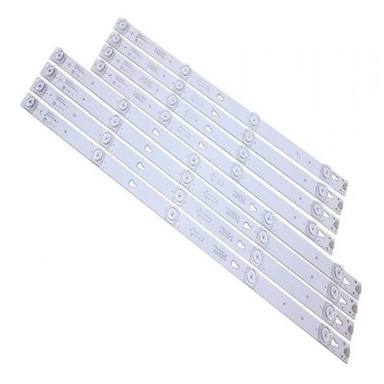 Kit 8 Barras De Led Tv Tcl Dled L55s4900fs L55s4900 55p2us