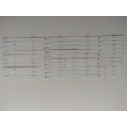 Kit Completo 10 Barras Led Philco Ph55e61dsgwa Ph55e61 Novo
