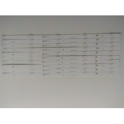 Kit Completo 10 Barras Led Philco Ph55e61dsgwa Ph55e61 Novo