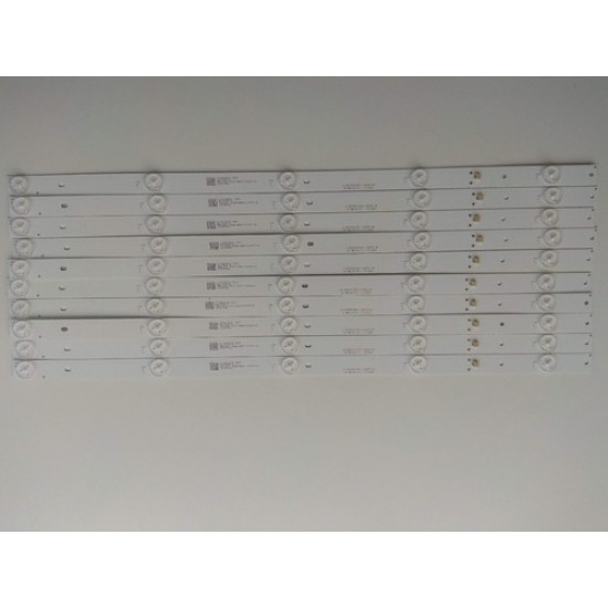 Kit Completo 10 Barras Led Philco Ph55e61dsgwa Ph55e61 Novo