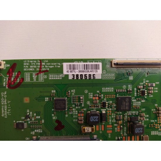 Placa T Con Tv Aoc Le43s5970 6870c-0532a Nova