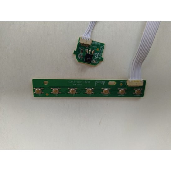 Placa Sensor Com Botão Power Tv Hqstv50