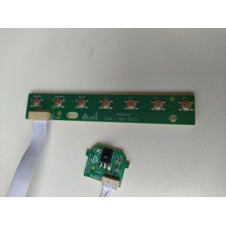Placa Sensor Com Botão Power Tv Hqstv50
