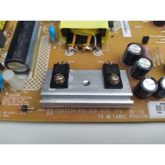 Placa Fonte Tv Aoc 32s5295/78g 32s5295 715g7734-p01-008-001s