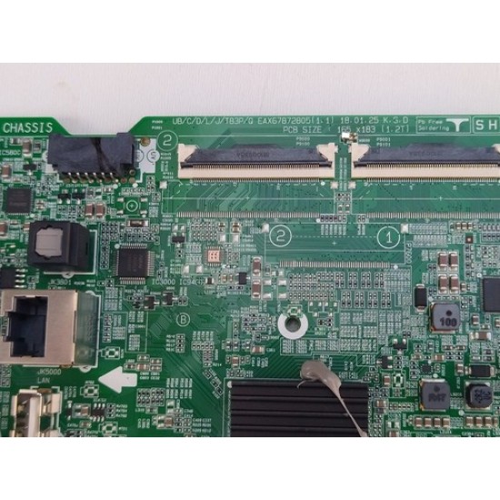 Placa Principal Compativel Com Tv 55uk631c 55uk631 Nova