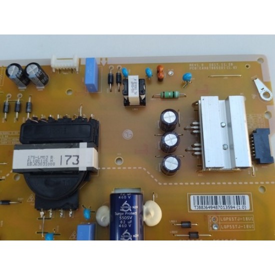 Placa Fonte Tv Compativel 55uk631c 55uk631 Nova