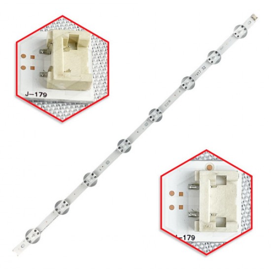 Barra Compatível Com 32lk610bpsa 32lk615bpsb Televisão 32 Polegadas Pci Eletroparts