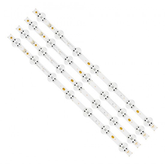 Kit Completo Barras Led Tv 50um751cosb 50um751 Novo