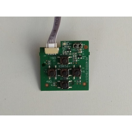 Placa Teclado Tv Semp Toshiba Tcl 32l1600 40-32d291b-kec2LG
