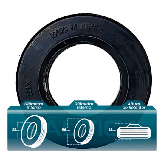 Retentor Do Tanque Electrolux Lse11 Lse09 1a600100