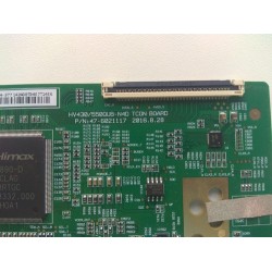 Placa Tcon Tv Hqstv43 Hv430/550qub-n4d Nova