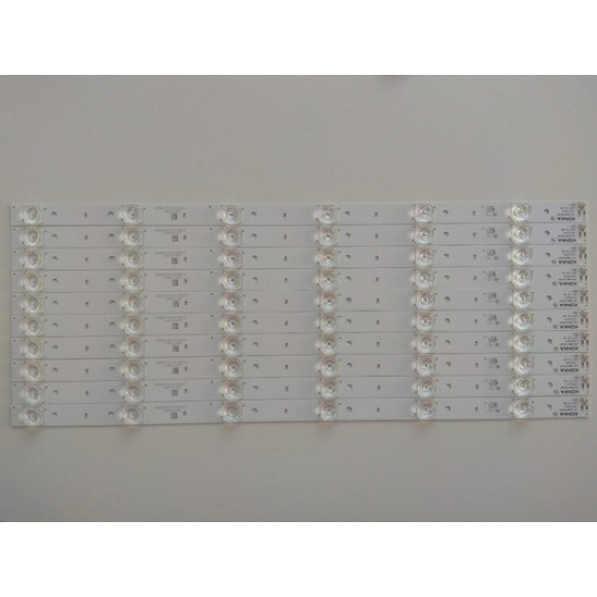 Kit Barra De Led Tv 49k1us Konka Original Novo