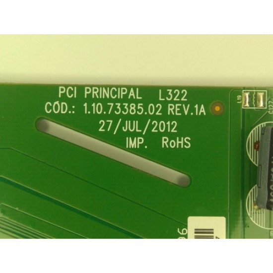 Placa Principal L322 1.10.73385.02 1.00.73385.01