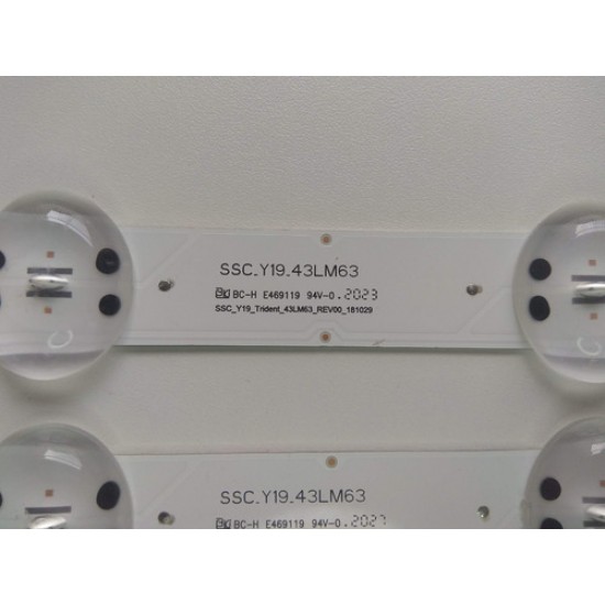 Barramento Led Compativel 43lm6300psb 43lm631 Sscy1943lm63