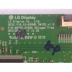 Placa T-con Tv 6870c 0769a Le55u7970s