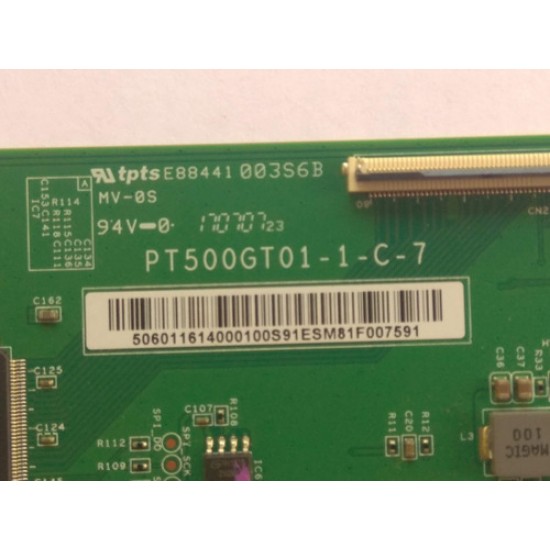 Placa T-con Tcon Tv 50pug6513/78 Pt500gt01-1-c-7 50pug6654