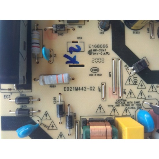 Placa Fonte Para Tv Lt-32mb208 32mb208 E021m442-g2