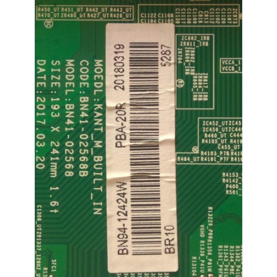 Placa Principal Un49mu6300g Un49mu6300  Bn94-12424w