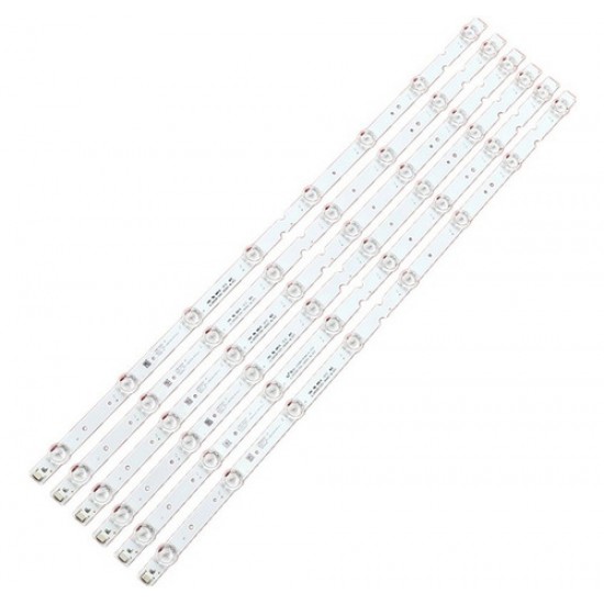 Kit Barra De Led Tv Toshiba 65p65us 65hr330m08a1 Novas