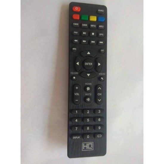 Controle Remoto Original Hq Hqstv55 Novo