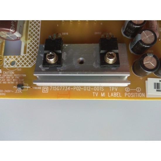 Placa Fonte Tv 32s5195/78g 32s5195 715g7734-p02-012-001s
