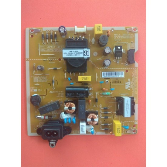 Placa Fonte Tv 43lm6370psb 43lm6370 Eax68210402 1.0 Nova