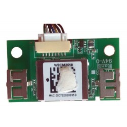 Placa Sensor Wi Fi  Tc-43fs500b 43fs500 W2cm2510 Novo