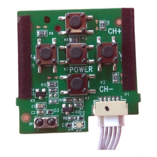 Botão Power Tv Tc-43fs500b 43fs500b Novo Original