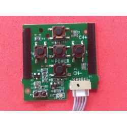 Botão Power Tv Tc-43fs500b 43fs500b Novo Original